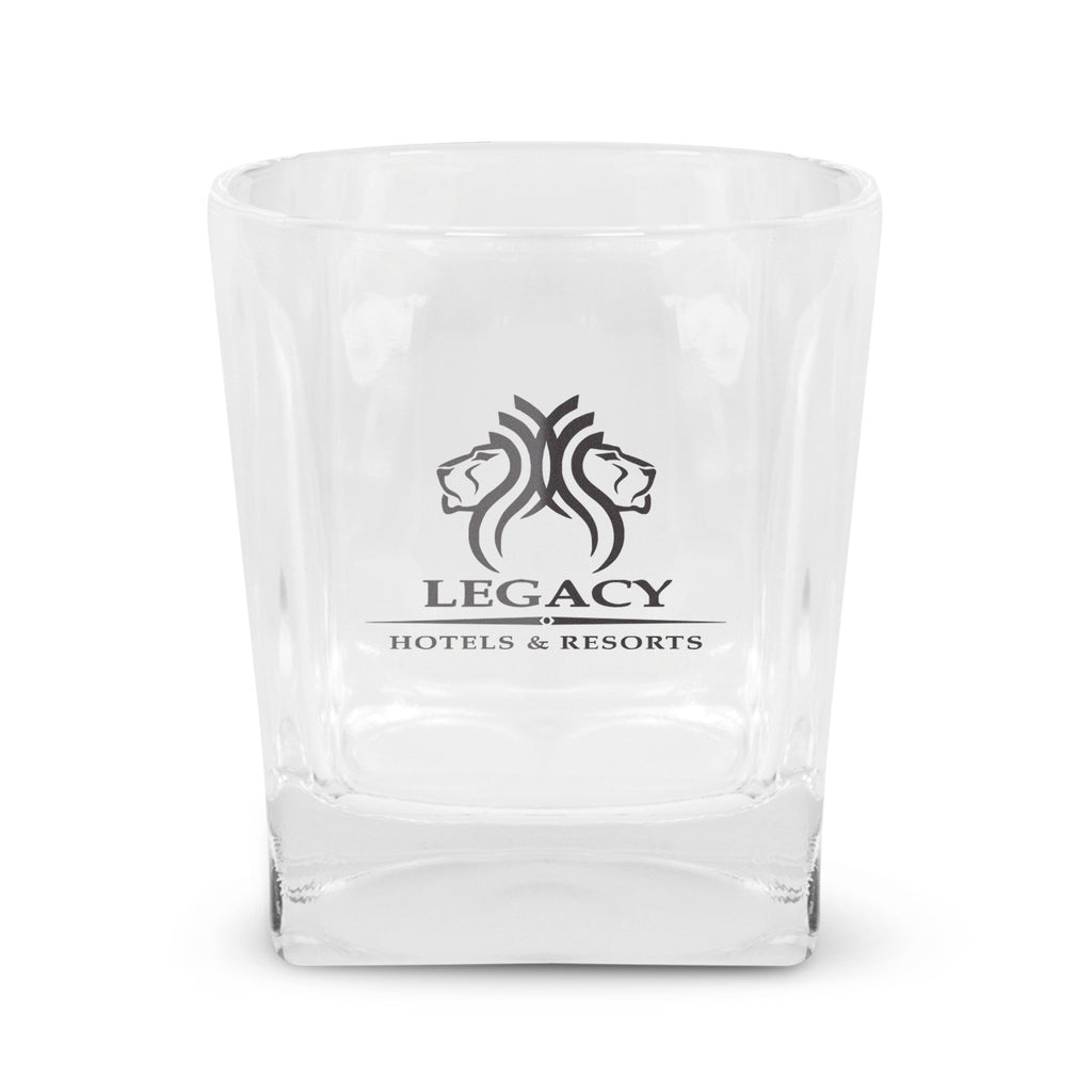 Stylish 250ml glass tumbler