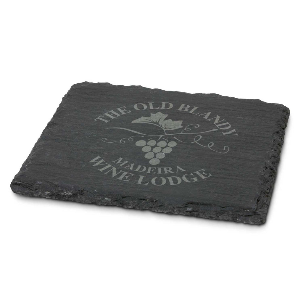 Deluxe natural slate coaster