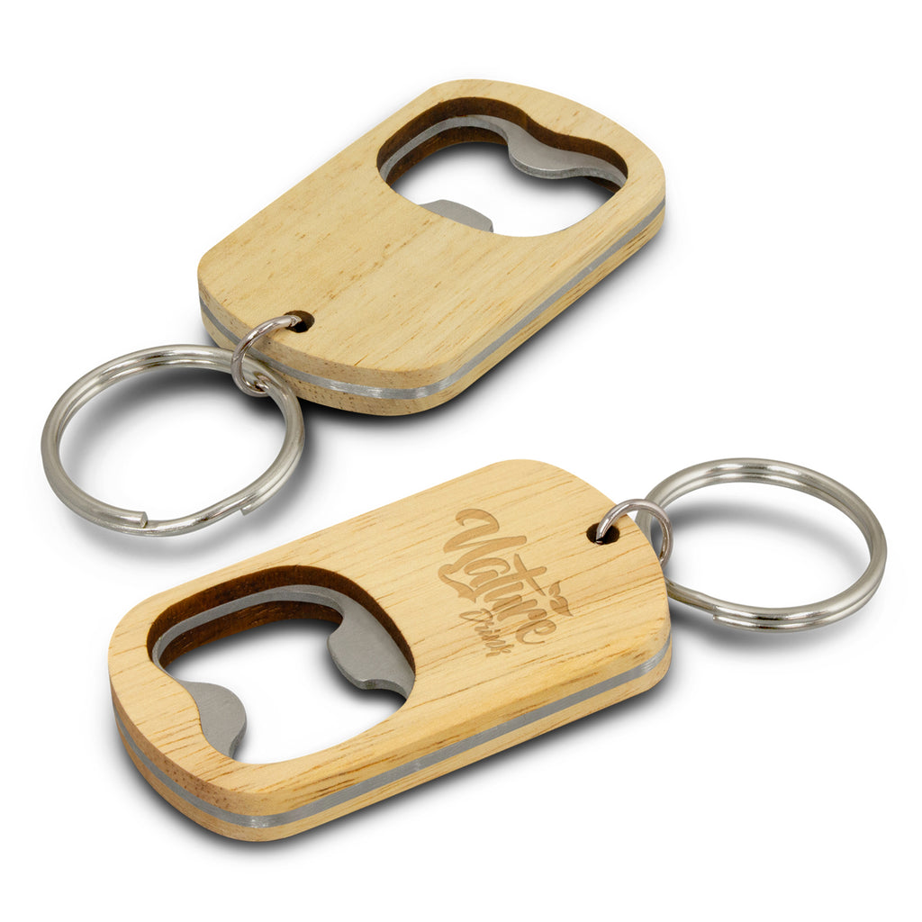 stainless steel bottle opener key ring