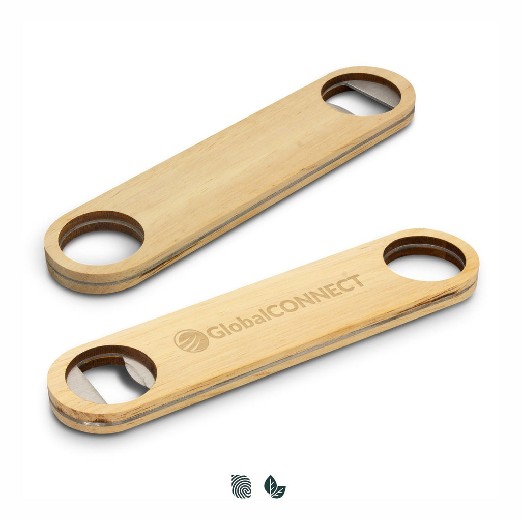 rubberwood casing bottle opener