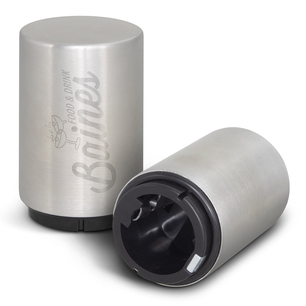 Handy stainless steel automatic bottle opener