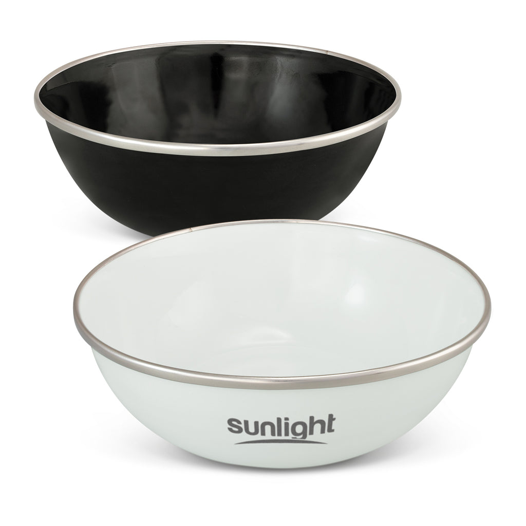 Durable stainless steel bowl