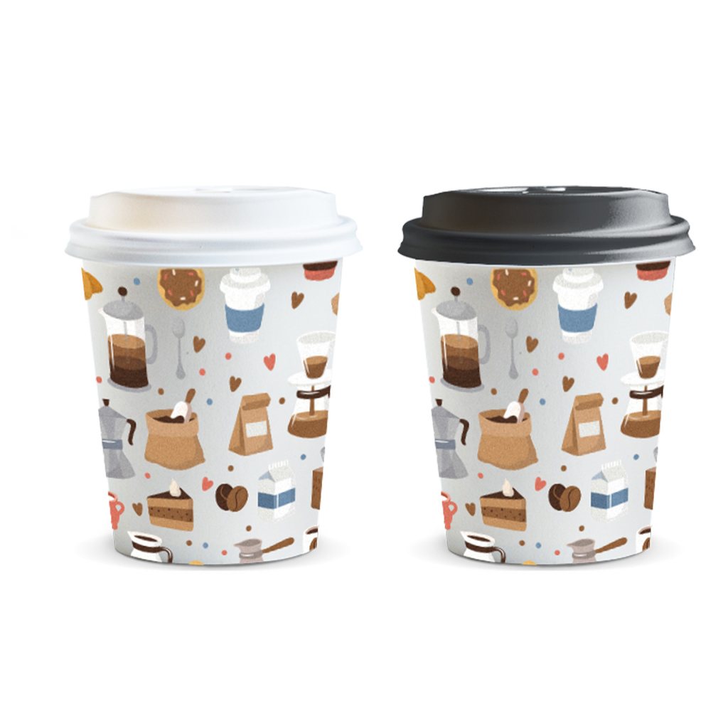 Medium 230ml (8oz) Paper coffee cup