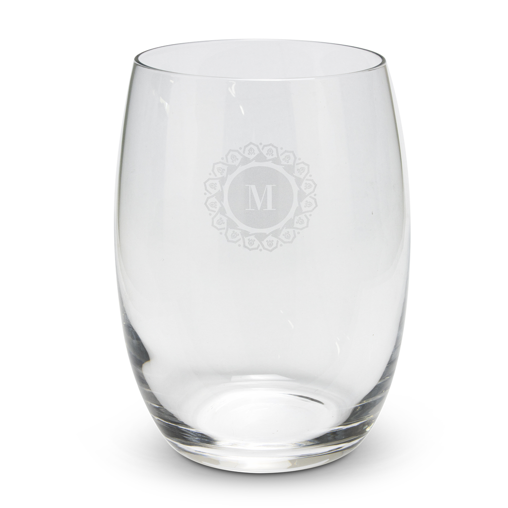 Unique 390ml glass