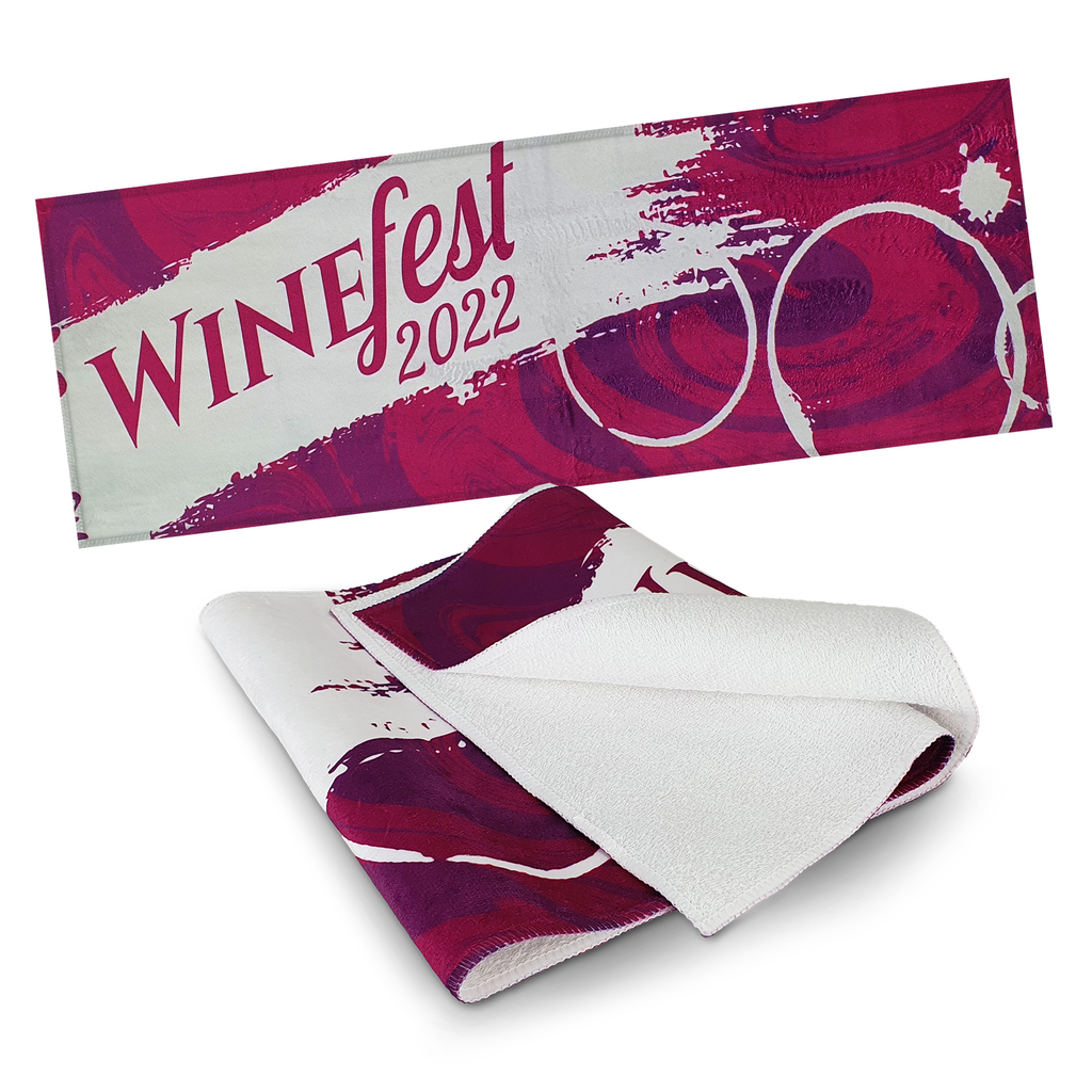 Vibrant 700mm x 250mm bar towel