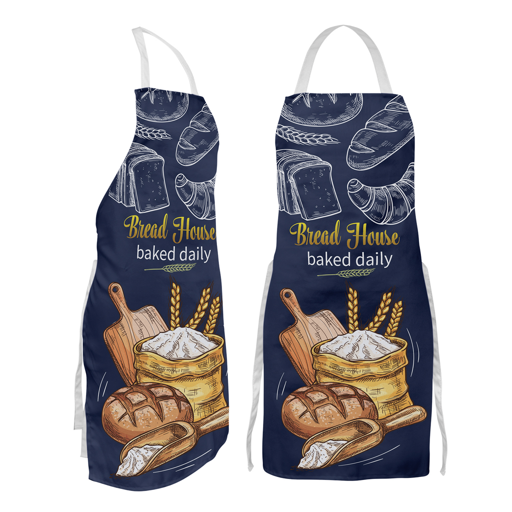 150gsm polyester vibrant bib apron