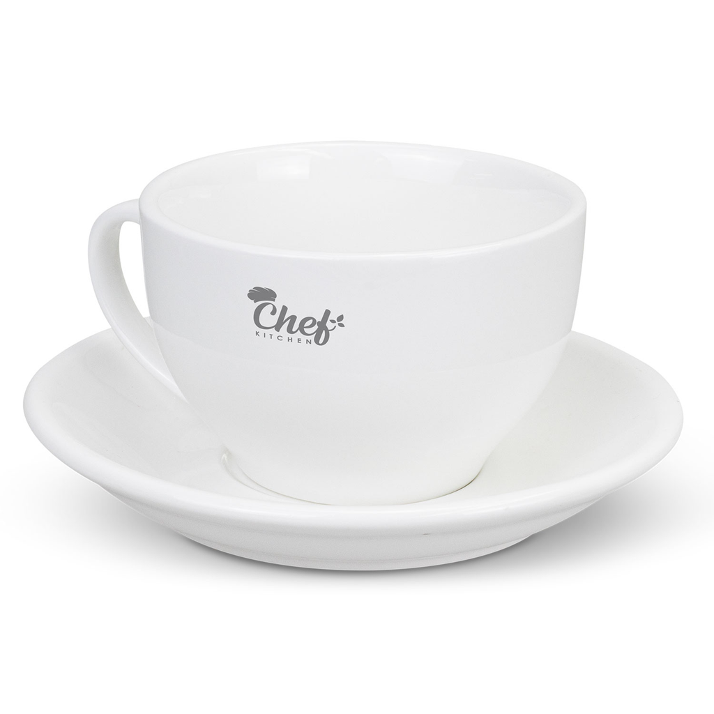 Cafe-inspired 230ml ceramic mug