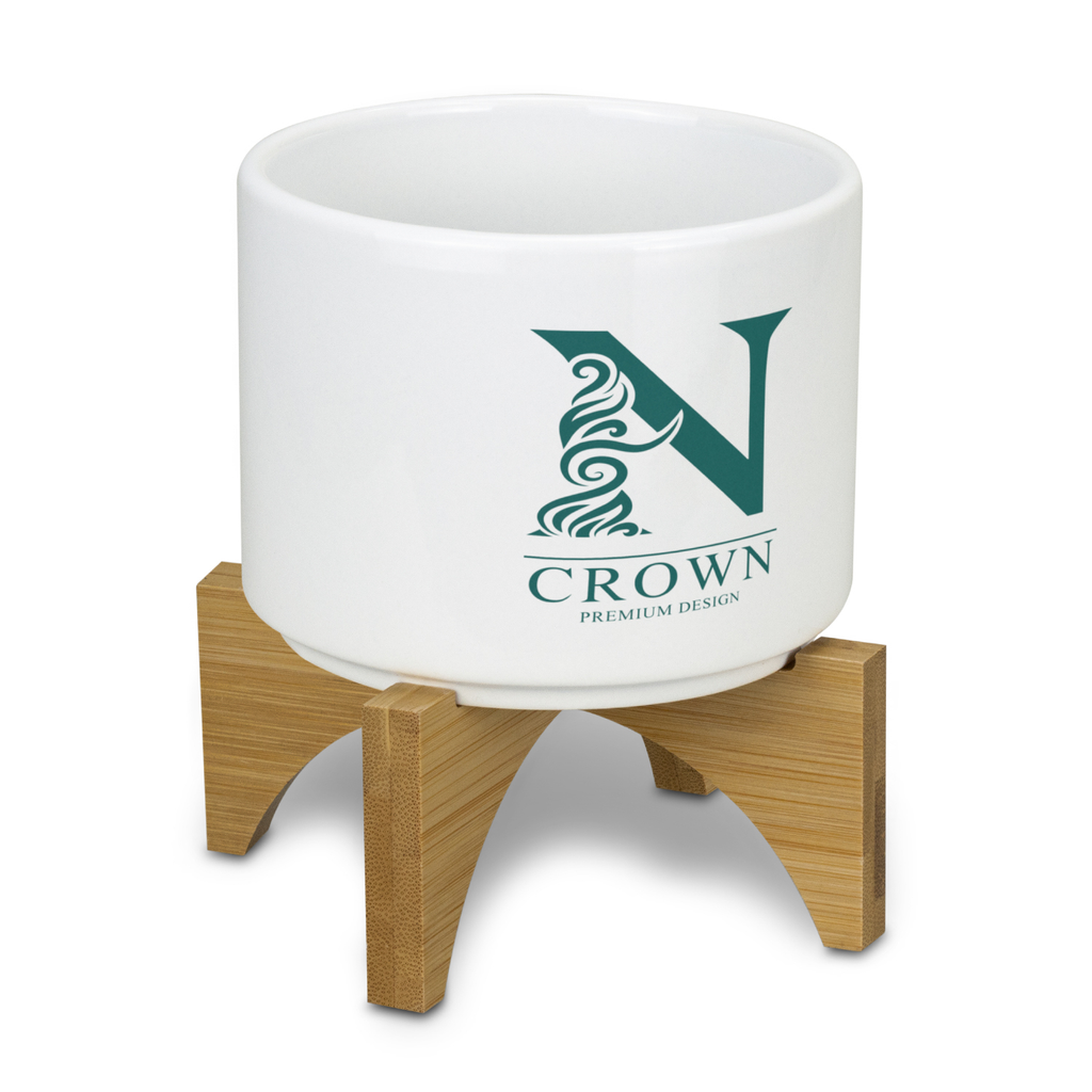 Modern ceramic planter pot