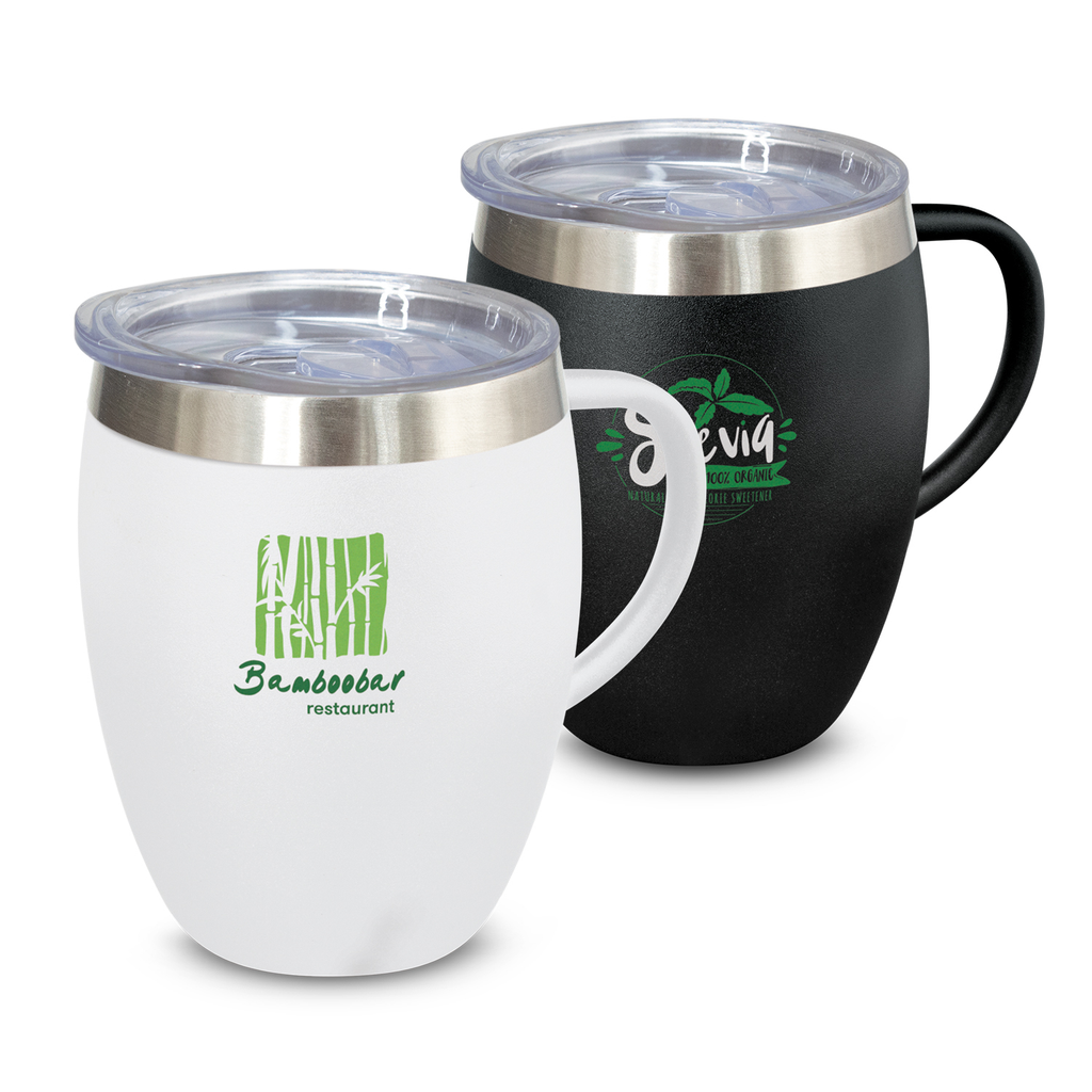 Premium 300ml double wall, vacuum insulated stainless steel coffee cup