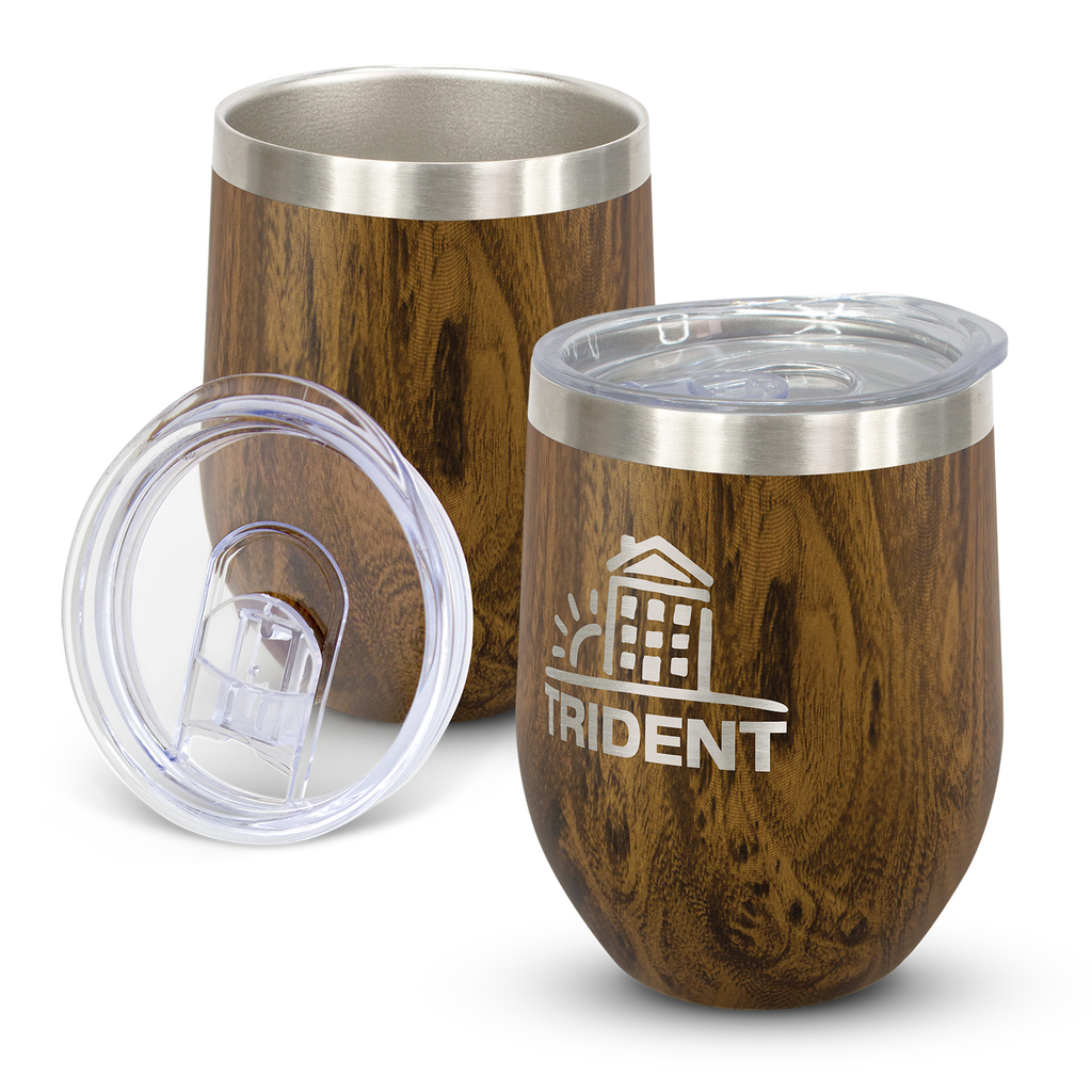 Stylish 300ml double wall, vacuum insulated stainless steel coffee cup