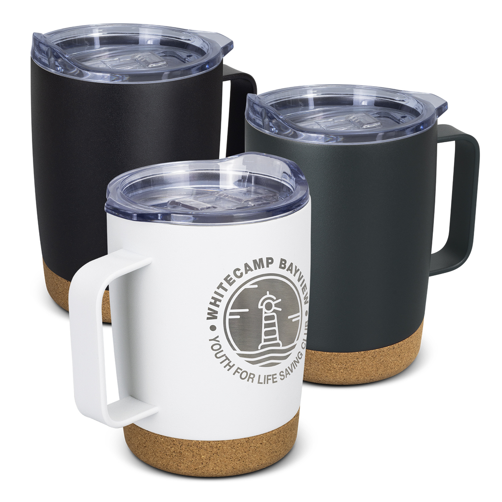 Stylish 350ml stainless steel vacuum insulated mug
