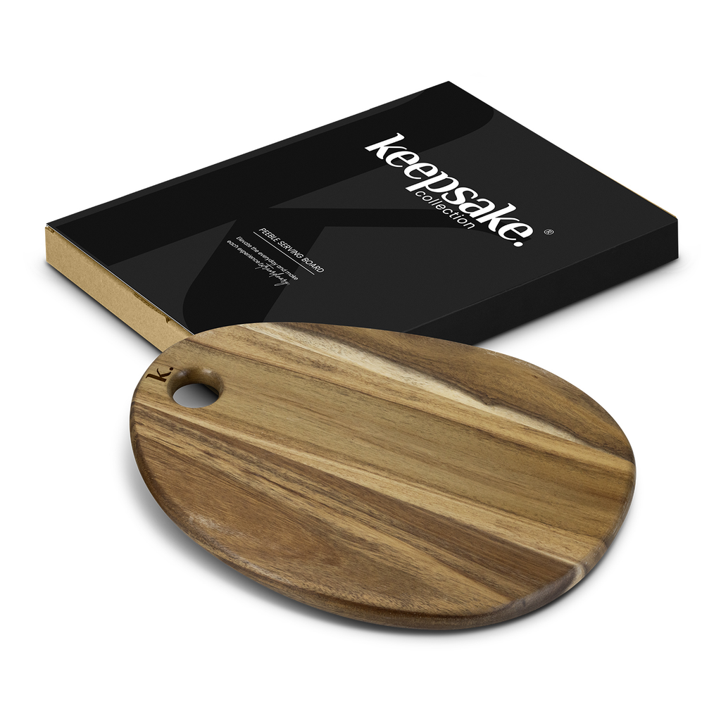 Stylish acacia wood serving board
