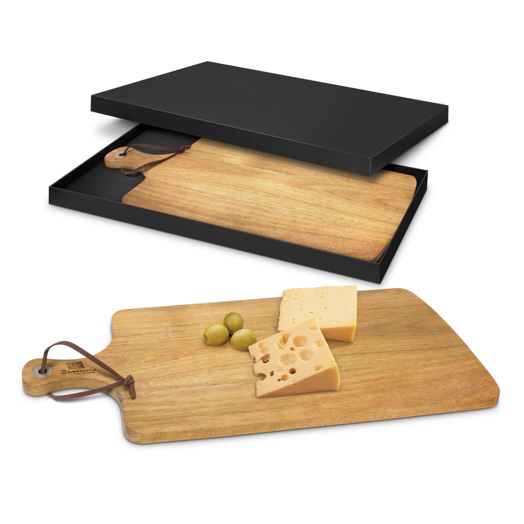 Stylish acacia wood serving board