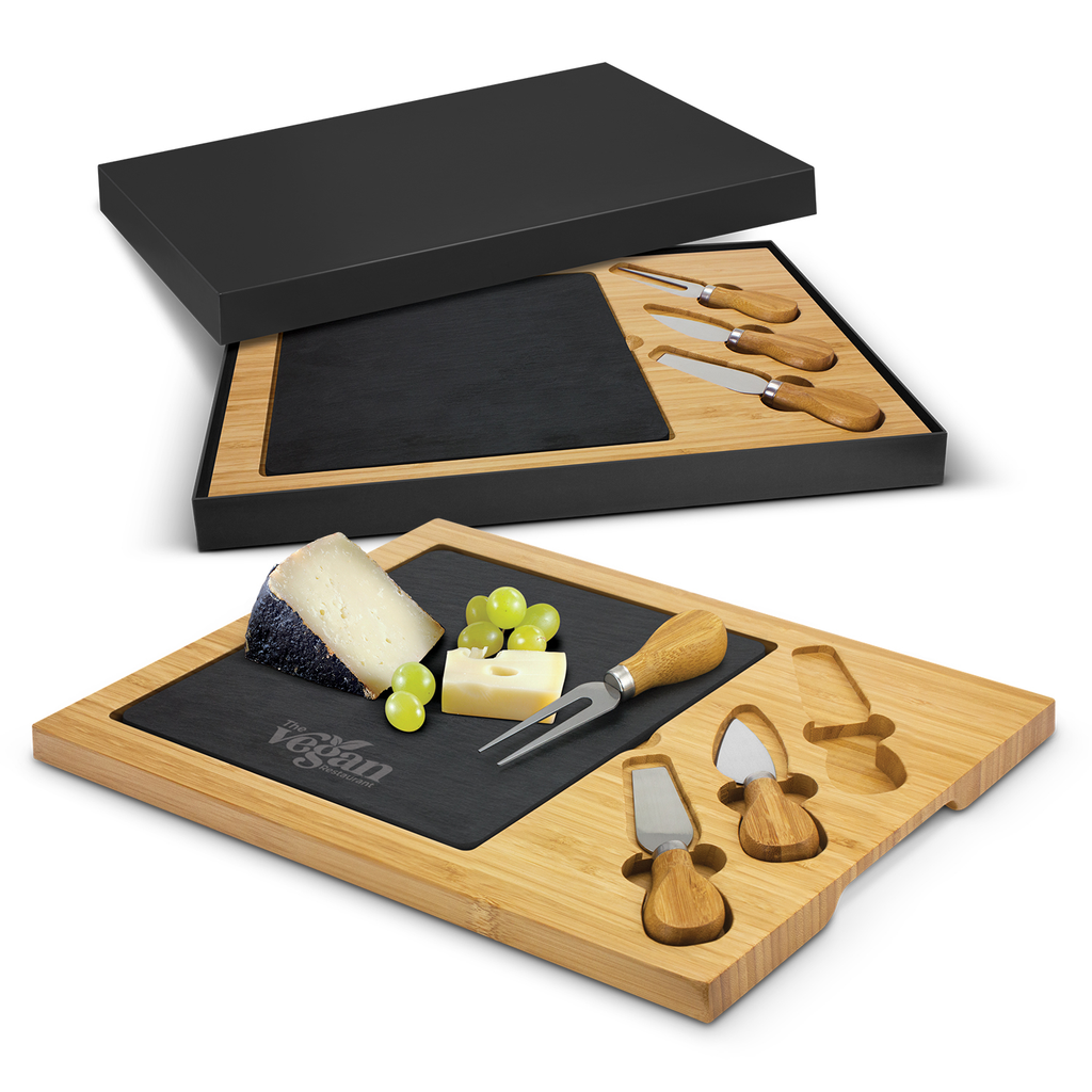 Luxury bamboo cheese board