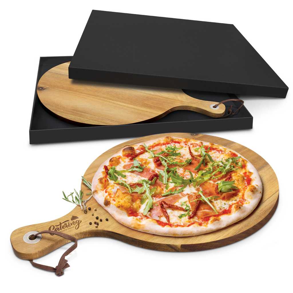 Large round serving board