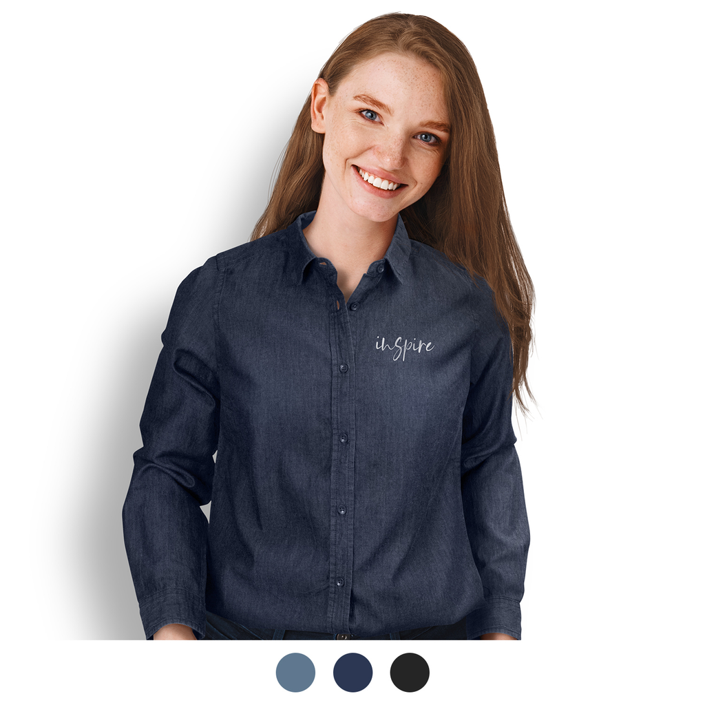 Lightweight 150gsm fabric Women's Denim Shirt