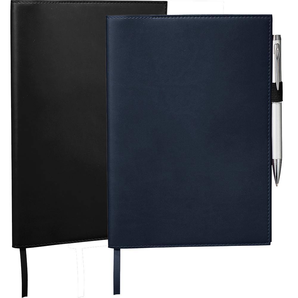 Pedova Refillable JournalBook - Black - New Age Promotions