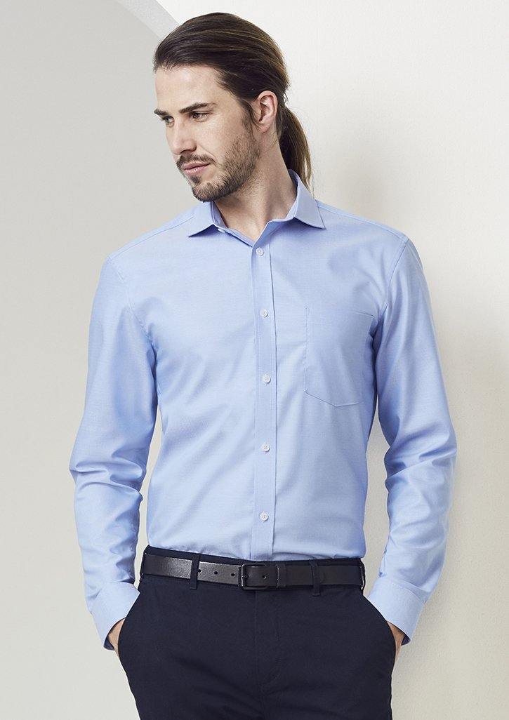 MENS REGENT L/S SHIRT - New Age Promotions