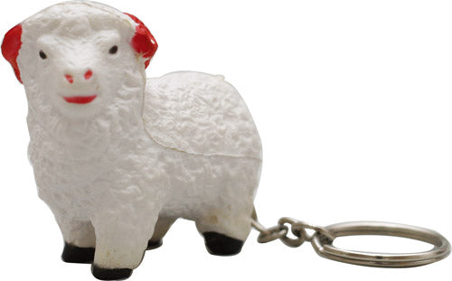 STRESS SHEEP KEY RING