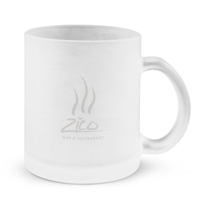 European style 300ml round glass coffee mug
