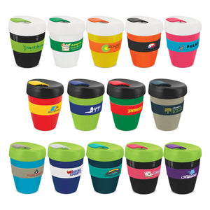 heat-resistant 350ml reusable coffee cup