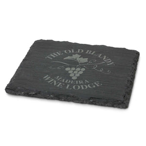 Deluxe natural slate coaster