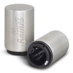 Handy stainless steel automatic bottle opener