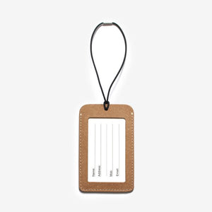 Aus Made Recycled Leather Luggage Tag, Meeting Place – Thomas Avery Collaboration