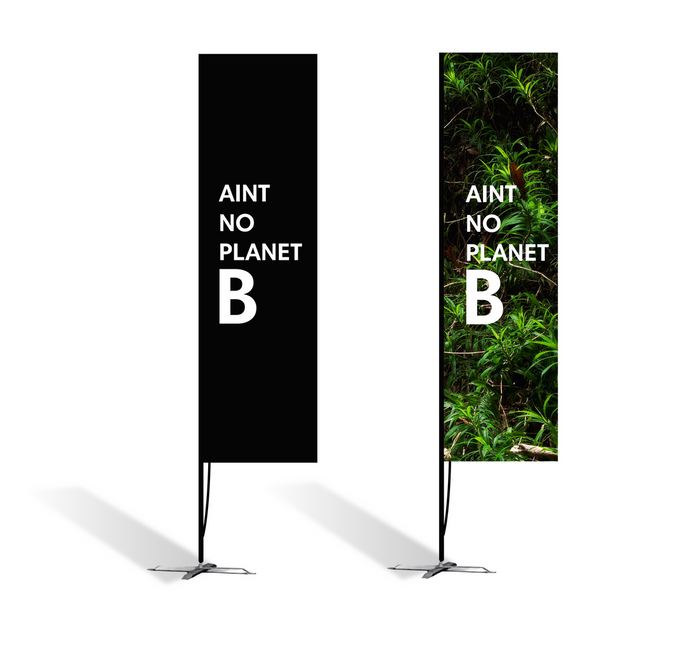 rPET Rectangle Banner - Small