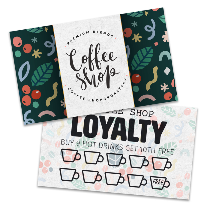 350gsm Loyalty Cards