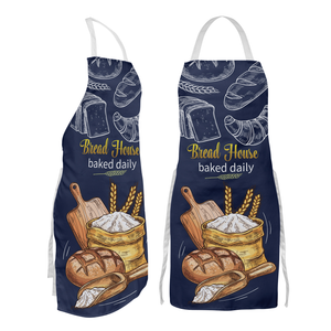 150gsm polyester vibrant bib apron