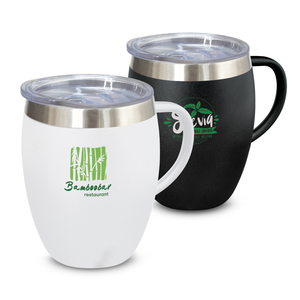Premium 300ml double wall, vacuum insulated stainless steel coffee cup