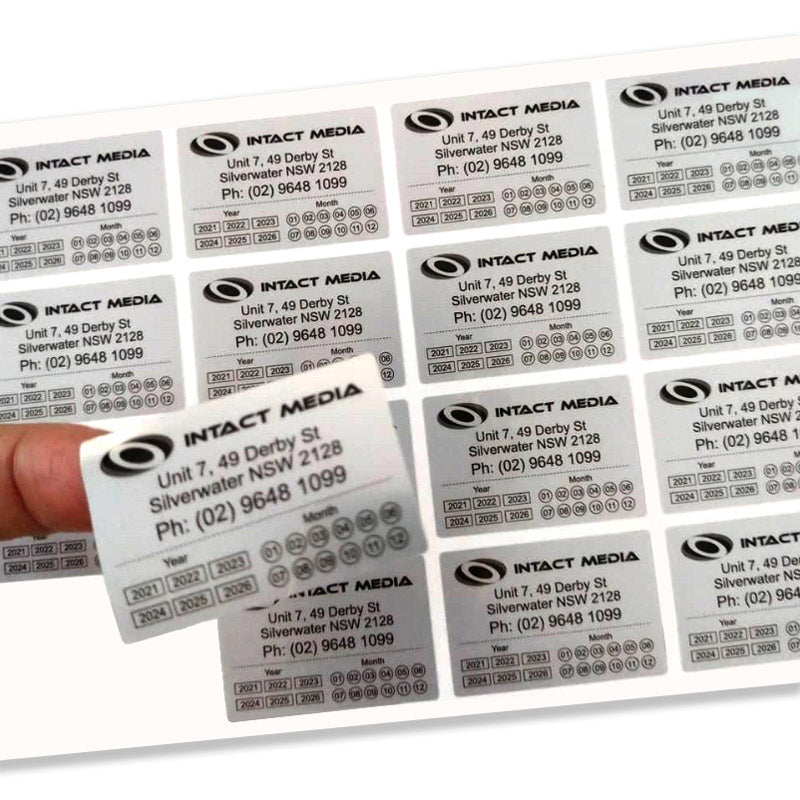 Paper Stickers Printed On Sheets – New Age Promotions