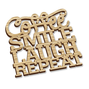 MDF Slogan Coaster
