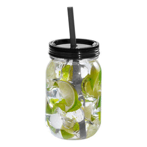 Binx Mason Jar in Black - New Age Promotions