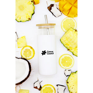 Glass Smoothie Tumbler