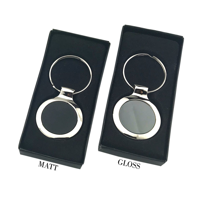 EBONY KEY RING