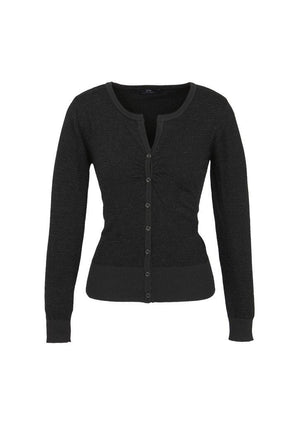 LADIES ORIGIN MERINO CARDIGAN - New Age Promotions