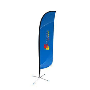 Medium(70.4*300cm) Convex Feather Banners - New Age Promotions
