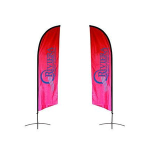 Small(65*200cm) Angled Feather Banners - New Age Promotions